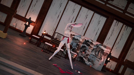 MikuMotion: Gaya purba; Elegant Cheongsam; Allure; Penari