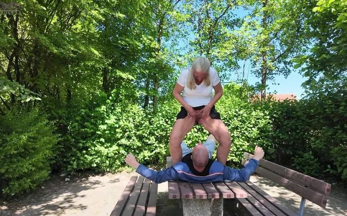 Rosella Extrem: Public Bareback Sex with a Stranger, Creampie, and Mouth Piss...