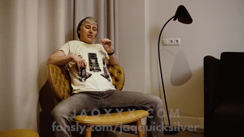 Jaq Quicksilver: T-dick JOI Jerk off with Ftm Jaq Quicksilver - T4t POV...