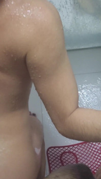 Petite Teen Fucked in the Shower