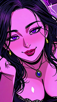 หนังการ์ตูนโป๊แม่มดเปลวเพลิงม่วงดุร้าย