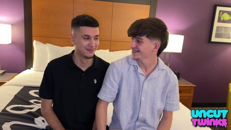 UncutTwinks: Uncut Twinks Sucking Blowjob Big Cock Hardcore Gay Anal Jay...