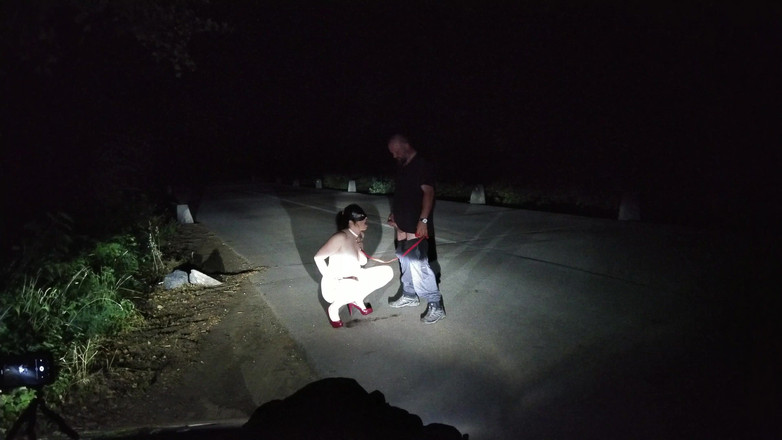 Toilet Mommy: 老豚ひねくれた放尿夏のセックス屋外