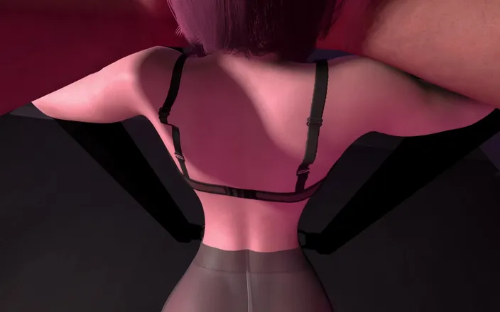 NSFW Gaming: Fucking Fox Ear Girl in Standing Doggie POV