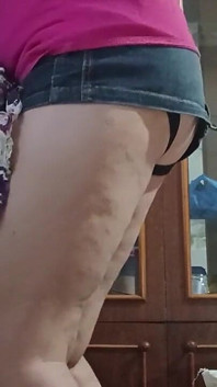 My Stepmother Pressed Me Hard Against the Radiator and Fucked Me Well with a Strap-on