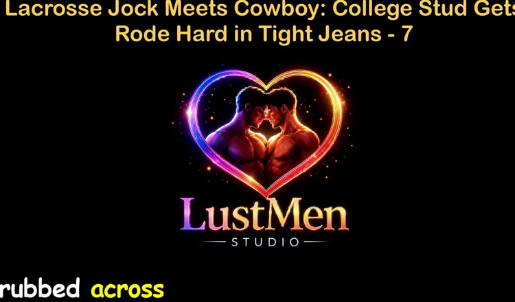 LustMen: Англійська аудіо гей секс історія - Лакросс Джок зустрічає ковбойського студента коледжу, отримує жорсткий у вузьких джинсах - частина 7