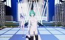 3D-Hentai Games: [MMD]振り落とすドア玉城美咲ホットティーンセクシーな裸のダンス大学制服