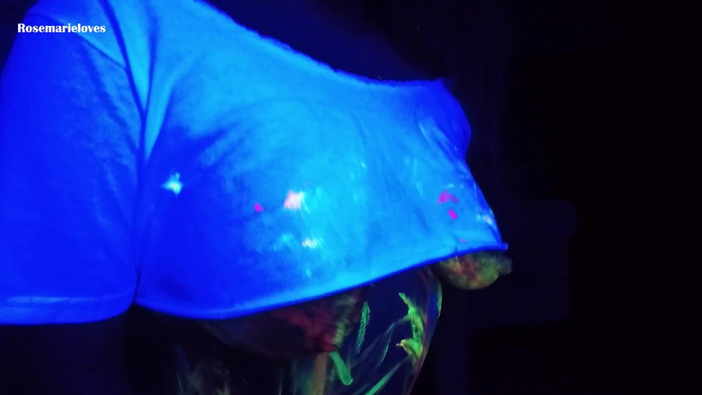 RosemarieLoves: Glow in the Dark Tits and Ass