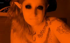 Dark elf stares at you  NO AUDIO