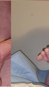 Cum 4 Times in a Row Using My Cum as Lube