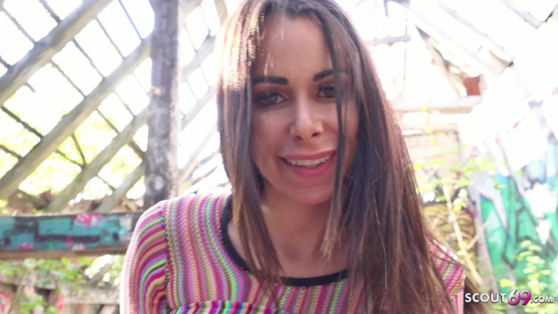 Full porn collection: Rough Risky Outdoor Amateur Anal Sex with Sexy Bitch Jessy...
