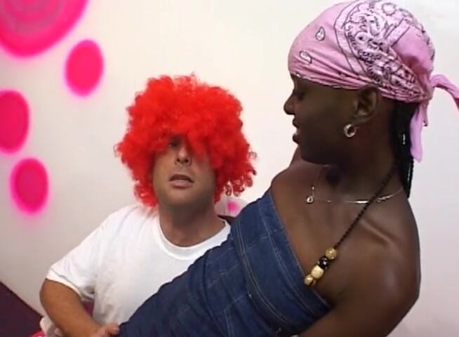 Black Jass: Linda nena de ébano follada duro