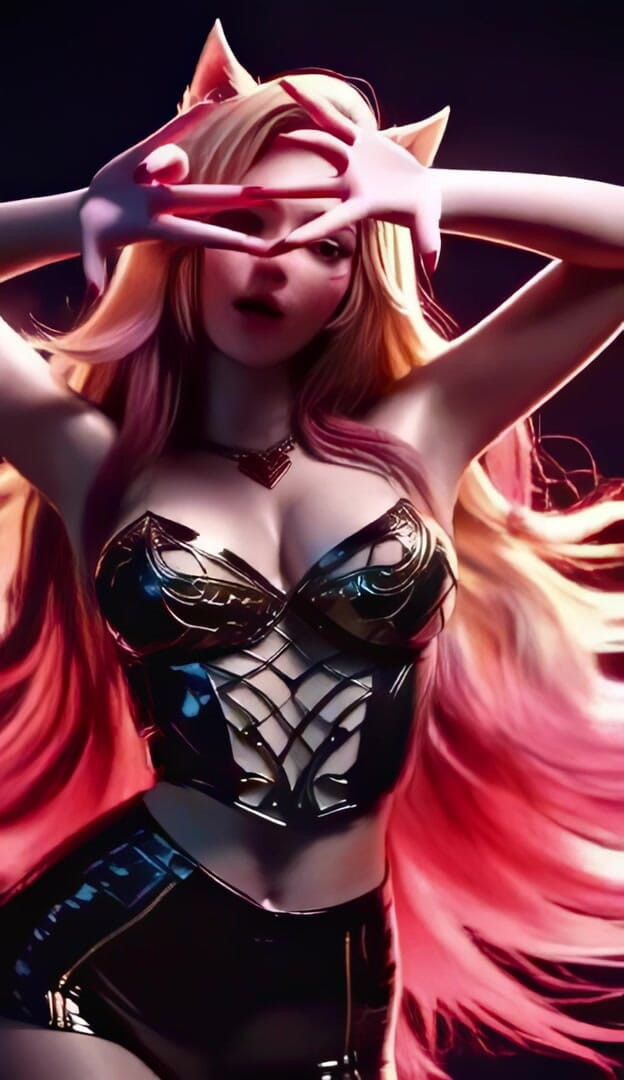 3D-Hentai Games: Ahri의 열정적인 춤