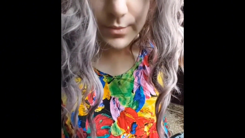 Kitty_Cross: Webcam Show My Fan Made Me Bend Down to Show...