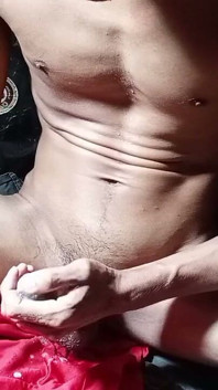 Solo homem, masturbação parte (6)