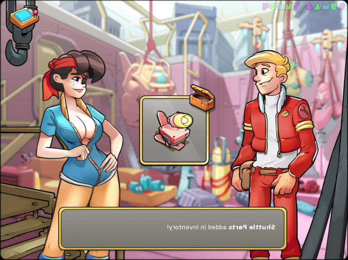 Porny Games: Space rescue: Code pink v7.0 - Sex on junkyard sofa (2)