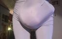 Monster_Meat_: Bulging Lycra Fun After Filling up