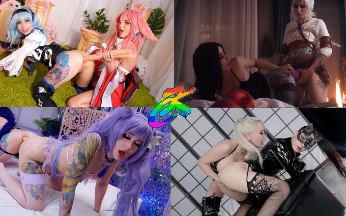 Ksu Colt: All My Girls in One Video - Double Penetration / Fisting / Gaping