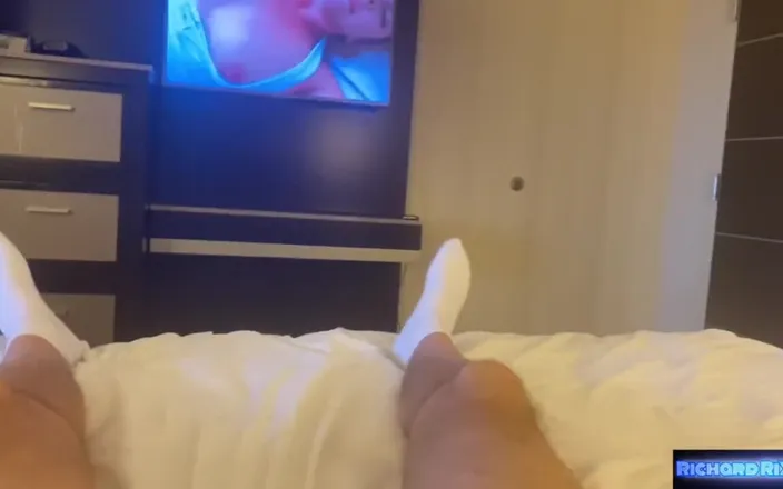 Richard RiXXX: Hot Tattooed Guy Stroking His Big Dick Til Shoots Hot...