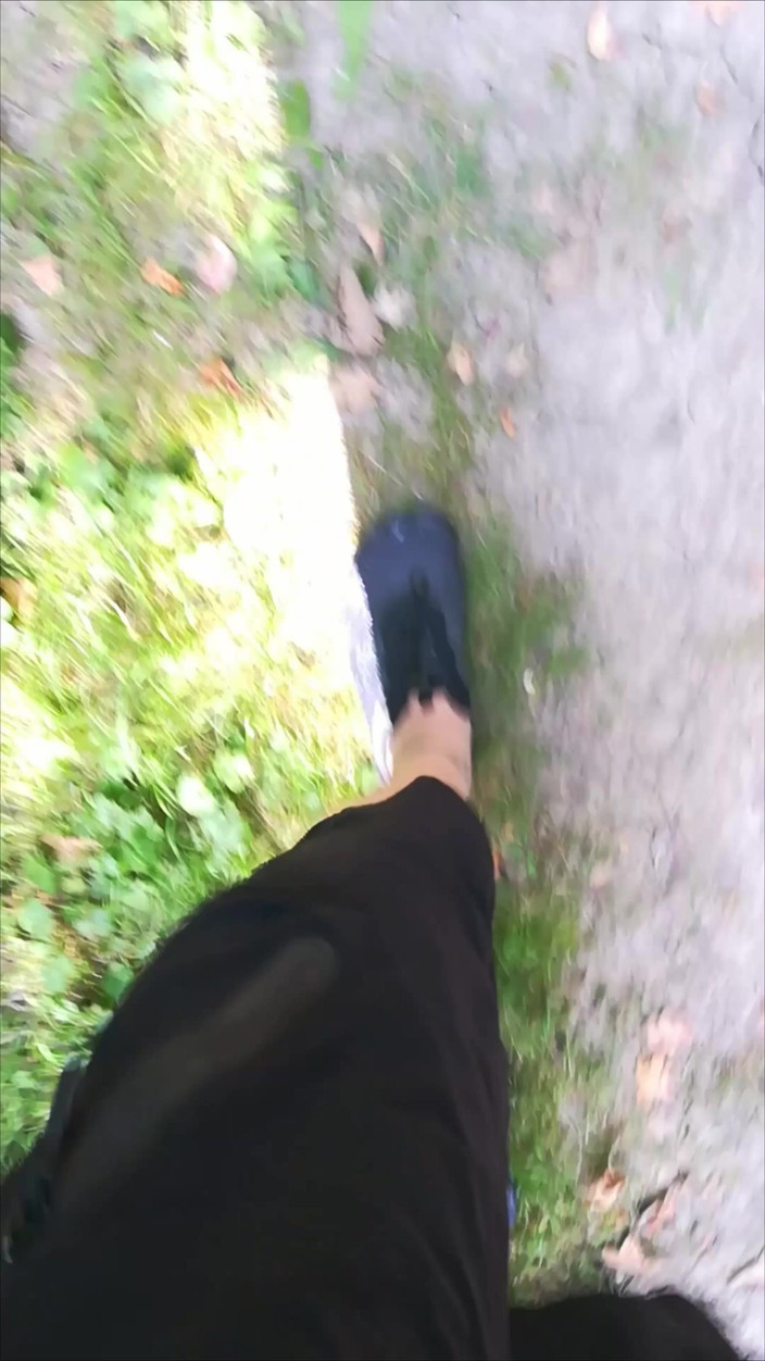 Carmen_Nylonjunge: 连裤袜的户外平衡