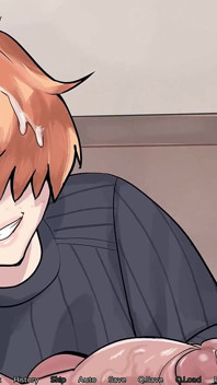 Hazelnut Latte: Trans Giving Sloppy Blowjob and Deepthroat Ended with Cum Explosion in the Throat - Episode 25