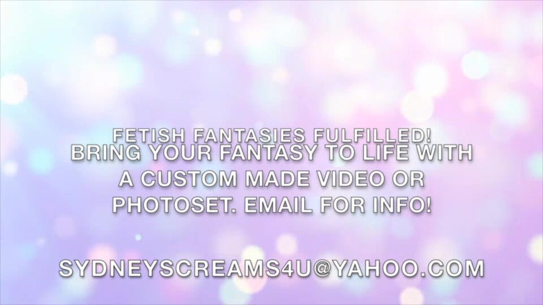 Sydney screams fetish: Sweet Girlfriend Wants to Immobilize You up