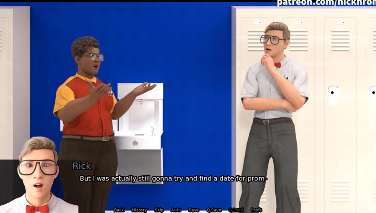 Visual Novels: SexBot 3 - šprt políben milf v uniformě