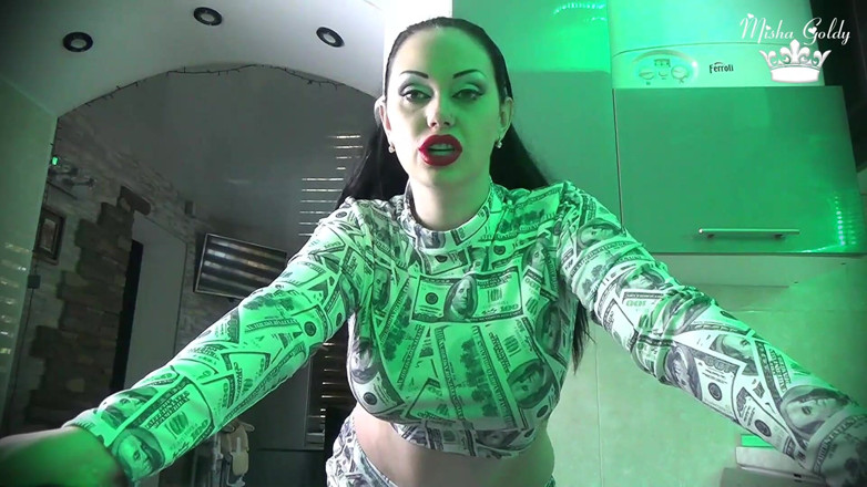 Goddess Misha Goldy: 迷住并被我完美的脚抽干