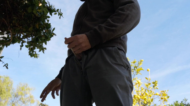 Rafael Torreano: Hot Guy Films Himself While Jerking off and Cumming Outside...
