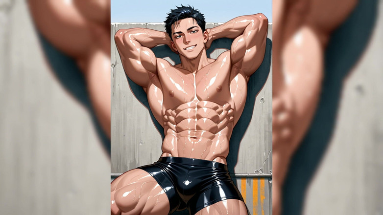 Erotic Man: Ai porno pozowanie
