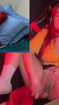 사무실에서 남편과 애널 영상을 보며 자위를 하고 나서 남편과 섹스를 합니다