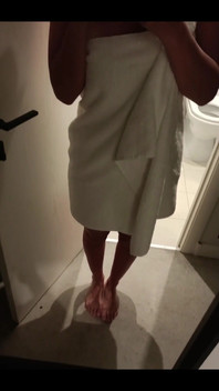 All Wet and Horny After Shower, Your Actions?