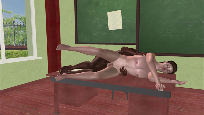 LustMen: Одушевленная 3D гей-сцена - закрытая и интимная поза ложки