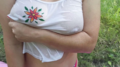 FoxyAndZaz: Stříkání v lese po běhání