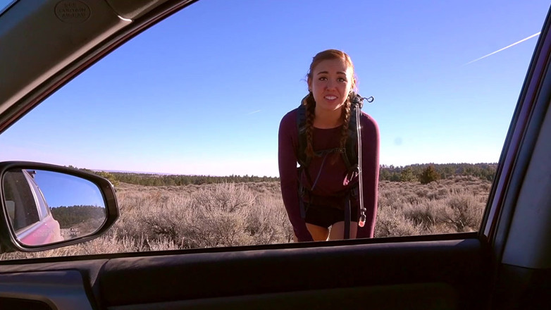 BrandiBraids: Excursionista varado muy agradecido por un paseo