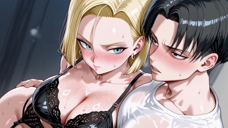 Prznai: Levi (aot) X Android 18 (db)