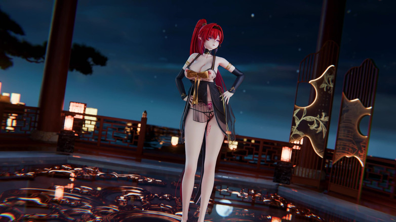 MikuMotion: [mmd] butik Yinyin-bingbing koreański taniec erotyczny bielizna obsceniczny striptiz