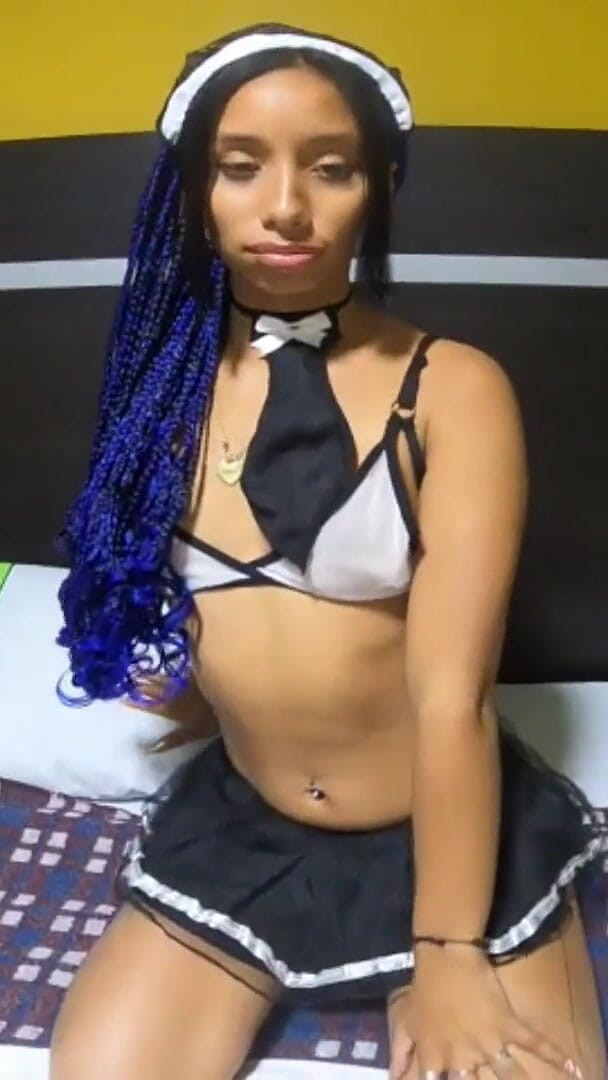 Jhodez1: Spray the Kinky Maid with Sanitizer She Came to Clean...