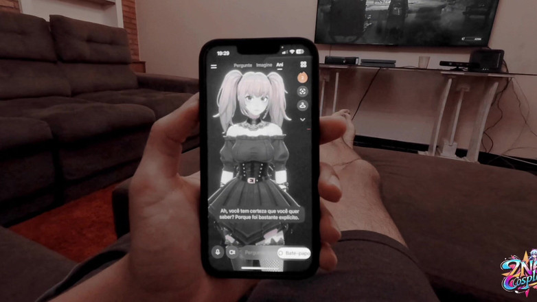 QroZne Studios: Zne Cosplay - Ani Grok dari X Ft. Amberzinha &amp; Qrozne