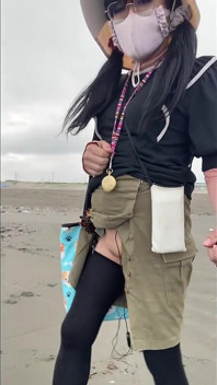 No. 270 Exposing Myself by the Beach