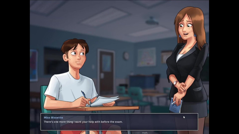 LewdArcade: Letní sága Miss Bissette Animace kolekce část 05