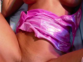 THAGSON: Sensual Babes Scene 2 - Busty Brunettes With Cat Mask Ends up...