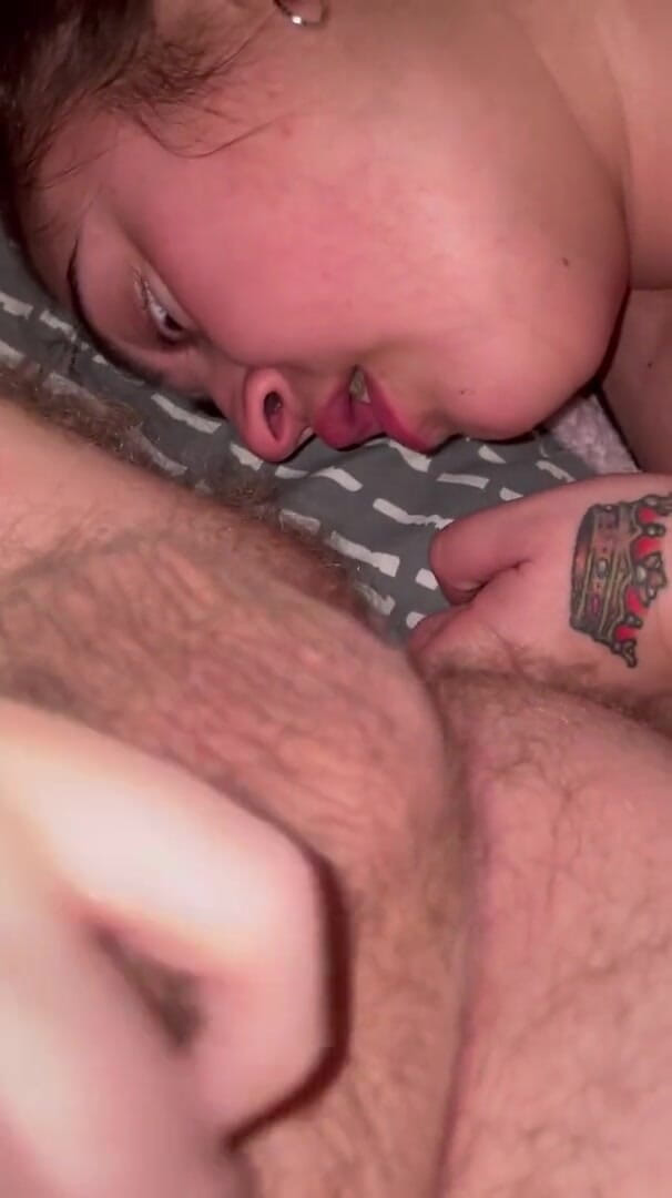 Filthy British Couple: Dirty talking slut has her arse licked before licking and...