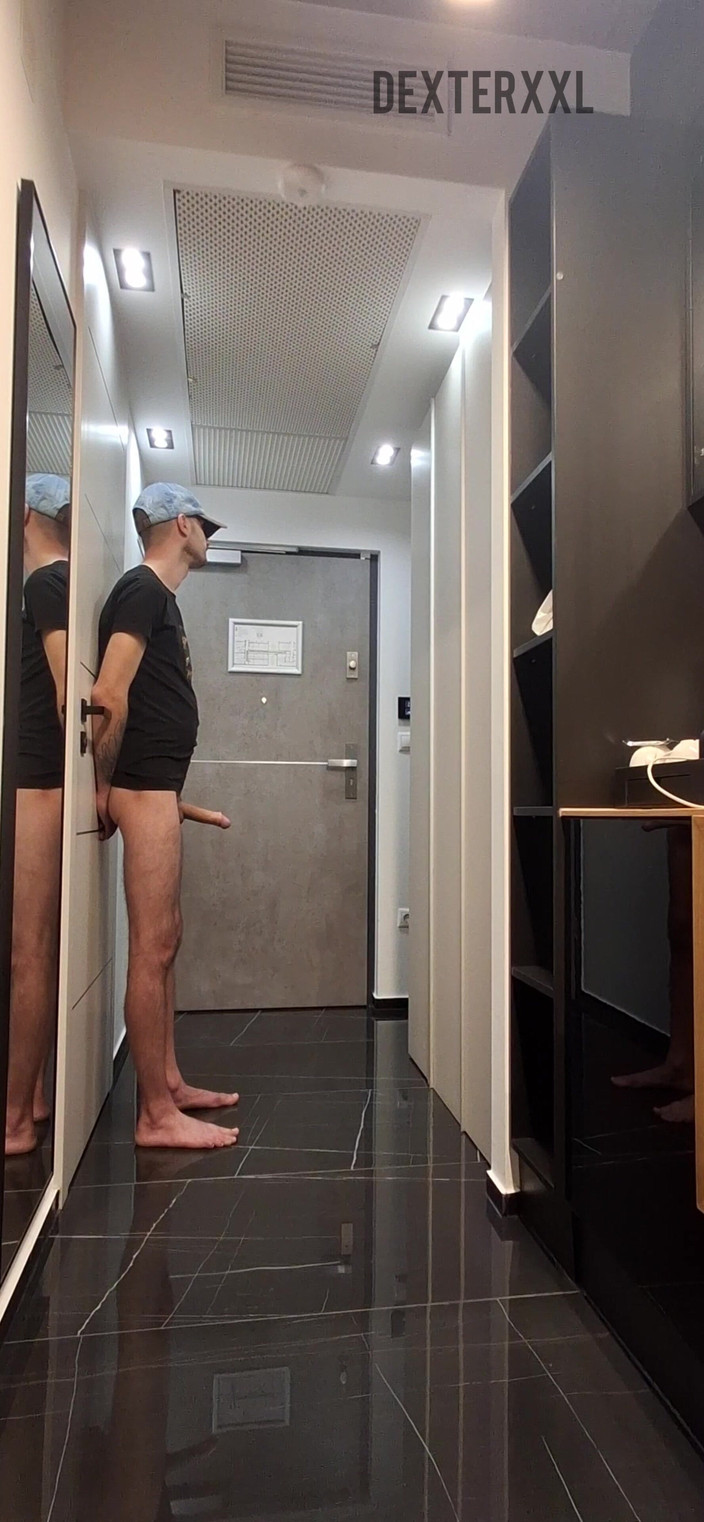 Dexterxxlfun: Arnold grande pau enorme gay anal ejaculação interna