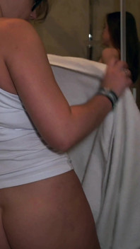 This 18-year-old Cutie Having Fun with an Adult Woman and Fucked Her Mouth with Her Tiny Feet!