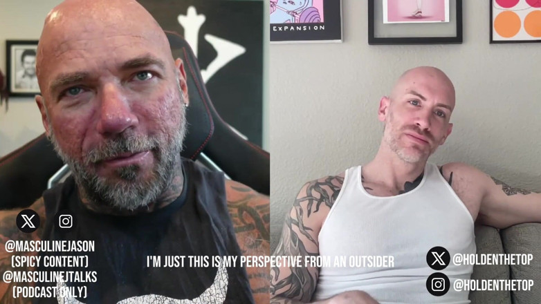 Raw and Uncensored with Masculine Jason: Porn Star Confessions - Holden the Top (episode 210)