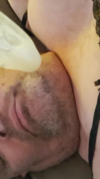The Slut Gives Cum for the Condom