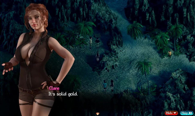 Dirty GamesXxX: Treasure of Nadia: Romantisk massage och fitta slickar ep.86