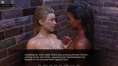 Neon2520: Projeto Myriam Gameplay loira milf se diverte com um casal...