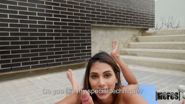 MOFOS: Mofos - Assisting with Outdoor Sexercise Baby Nicols Is One Hot...